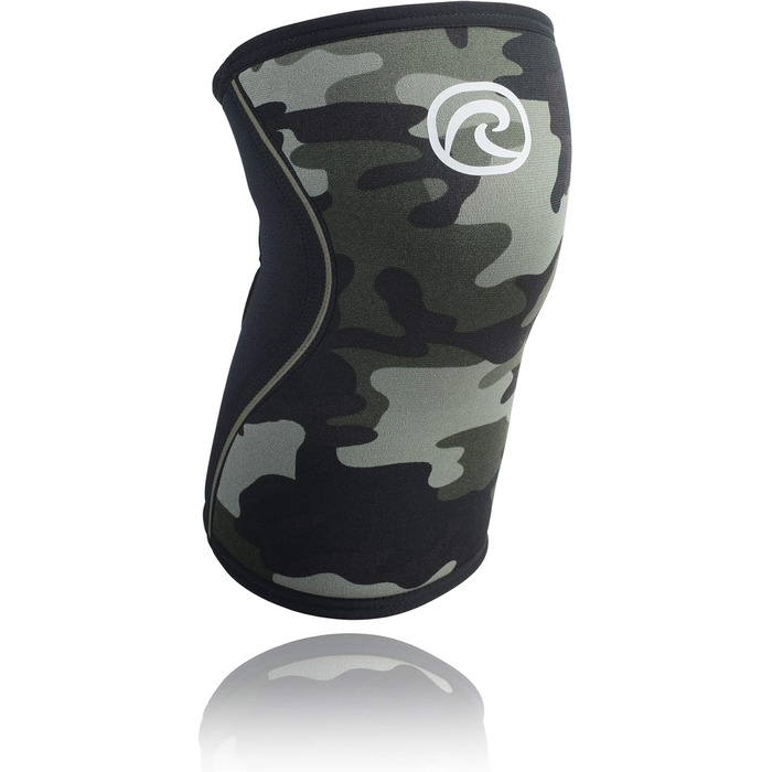 Наколінник Rehband Rx Knee Sleeve 7 мм, камуфляжний/чорний, XL