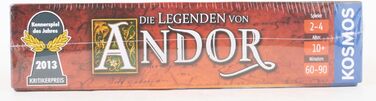 Легенди Андору - базова гра, гра року для поціновувачів 2013, кооперативна настільна гра в стилі фентезі для дітей віком від 10 років, 691745