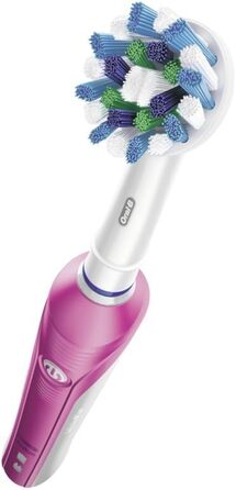 Електрична зубна щітка Braun Oral-B PRO 750 з футляром для вільного переміщення, рожева