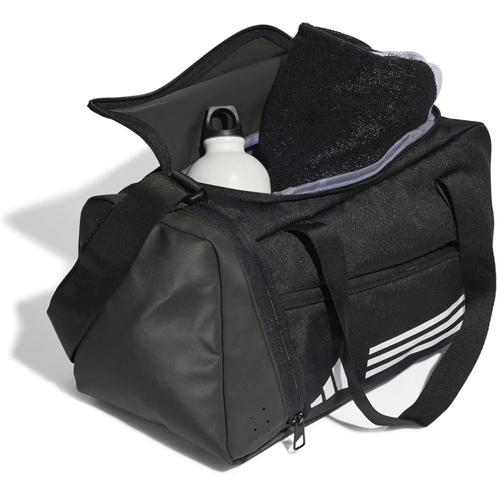 3-Stripes Duffle Bag One Size Black / White, 3-Stripes Duffle Bag One Size Black / White