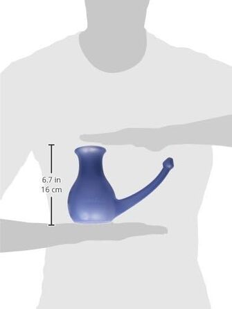 Горщик Yogishop NoseBuddy neti Pot, синій синій