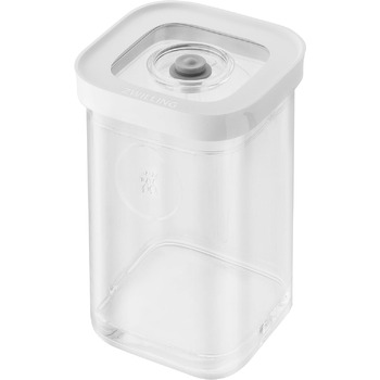 Коробка ZWILLING FRESH & SAVE CUBE, розмір 2S, модульна та штабельована коробка для зберігання, герметичне та вакуумне зберігання, можна мити в посудомийній машині, прозоро