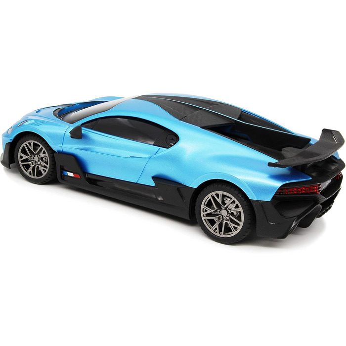 Машинка на радіокеруванні CMJ RC CARS Bugatti Divo Blue 124, офіційно ліцензована, робочі фари в масштабі 124, 2.4 ГГц