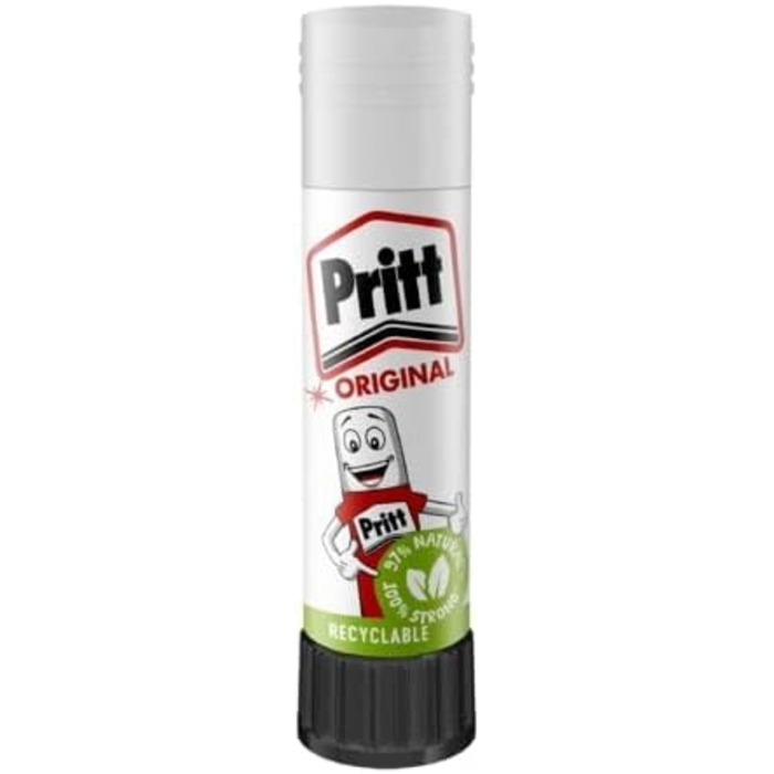 Клей-олівець Pritt 11г в прозорій коробці 25 шт.