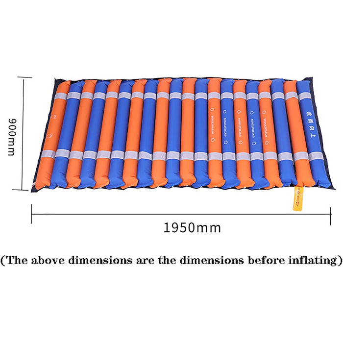 Матрац проти пролежнів для зміни подушки з насосом Водонепроникний дихаючий знімний надувне ліжко Air адаптується до ліжка