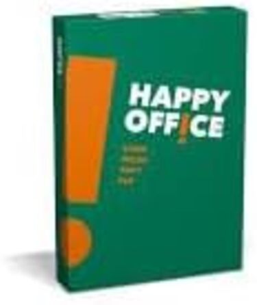 Папір для друку/копіювання Happy Office 80 г/м, А4, 25 000 аркушів, білий - друк швидко та без застрягань