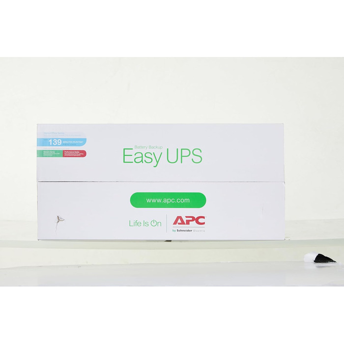 ДБЖ APC Easy UPS - BVX900LI-GR - джерело безперебійного живлення 900 ВА з виходами Schuko, запобіжником акумулятора та захистом від перенапруг, резервний акумулятор зі стабілізатором стабілізатора, світлодіодні індикатори (1600 ВА / 900 Вт, виходи IEC - I