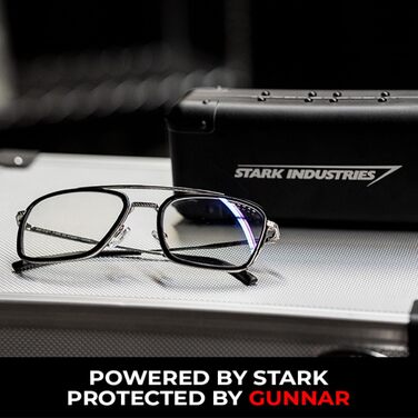 Сонцезахисні окуляри Gunnar Gaming & Computer Окуляри Stark Industries Edition Stark-industries - чіткий 'прозорий (блокує 35 синього світла)