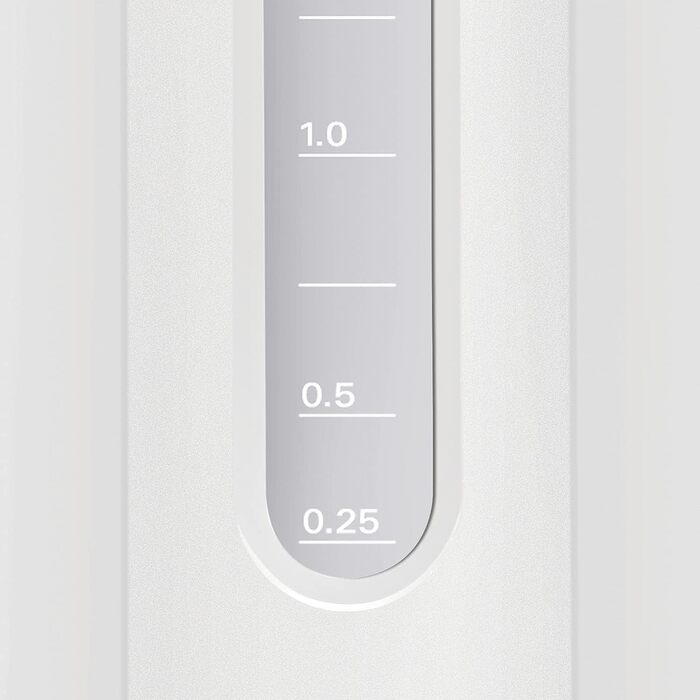 Акумуляторний чайник Bosch CompactClass TWK3A011, швидкий нагрів, індикатор рівня води з обох сторін, захист від перегріву, 1.7 л, 2400 Вт, білий