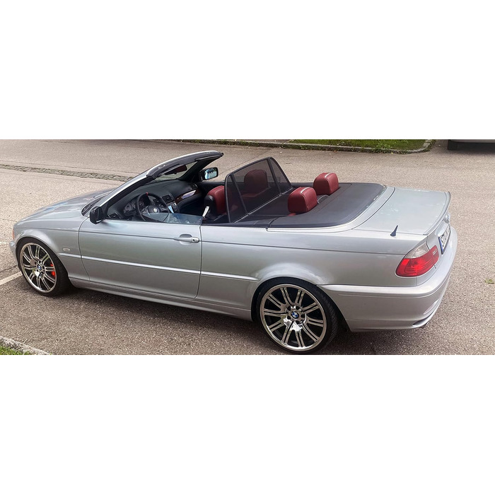 Задня спойлерна кромка, задня губа, спойлер підходить для BMW E46 Limo Coupe Convertible, виготовлений з 1998 по 2007 рік, гнучкий, легкий, його можна мити, багато доступних кольорів (незабарвлений), 77777700