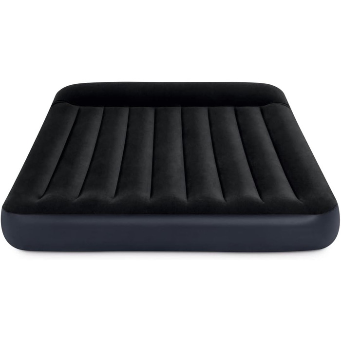 Класичне надувне ліжко Intex Queen Pillow Rest W/Fiber-Tech RP, надутий розмір 152 см x 203 см x 25 см (64150ND)