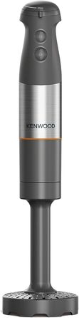 Ручний блендер Kenwood Triblade XL HBM60.307GY з віночком, мірним стаканчиком, картопледавкою та подрібнювачем, технологією SureGrip, змінною швидкістю, двигуном 1 000 Вт