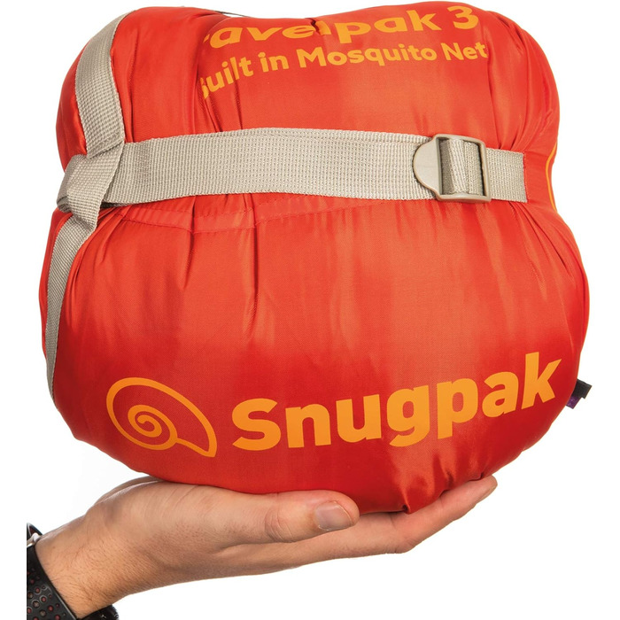 Спальний мішок Snugpak Travelpak 3 смарагдово-зелений на лівій блискавці