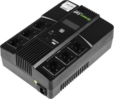 Захист від перенапруг Green Cell AiO 800 ВА 480 Вт 230 В чорний