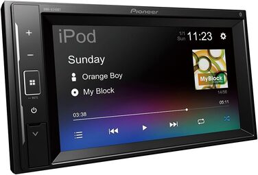 Автомагнітола Pioneer, 2-DIN дисплей 15,7 см (6,2), з Bluetooth Single