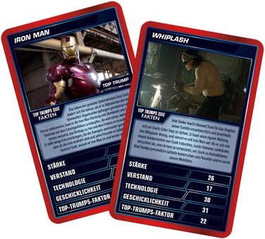 Виграшні ходи - Бойовий килимок TOP TRUMPS - Marvel - Товари Marvel - Вік 8 - Німецька мова