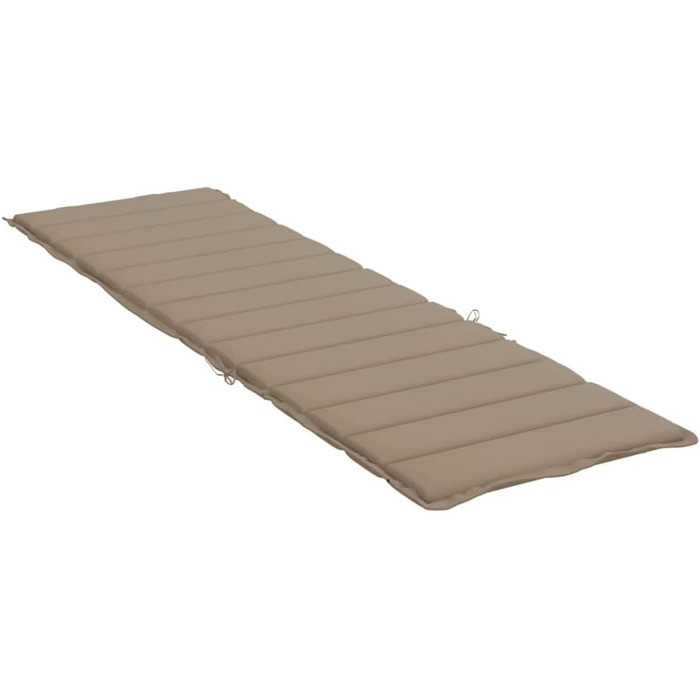 Подушка для шезлонгу Taupe 200x50x3 см Тканина