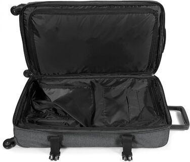 Валіза EASTPAK TRANS4 L, 75 x 41 x 28 см, 80 л - чорний денім (сірий) Black Denim01