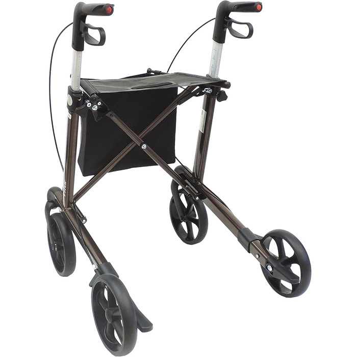 Висота сидіння Russka Rollator Vital 62 см / мокко