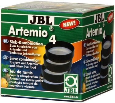 Набір для розведення живого корму JBL Artemio Set (в комплекті), 61060 Риба (ука (1 упаковка), комбіноване сито, одинарне)