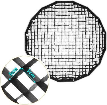 См/35 дюймів Softbox Honeycomb Grid 16 Robs Depth Photography Parabolic Softbox Grid для фотостудії, 90