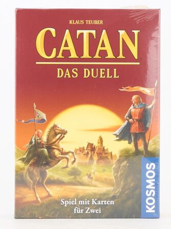 Гра з картами рівно для 2 гравців, гра для 2 осіб, настільна гра від 12 років для 2 осіб, настільна гра, 693732 Catan - The Duel