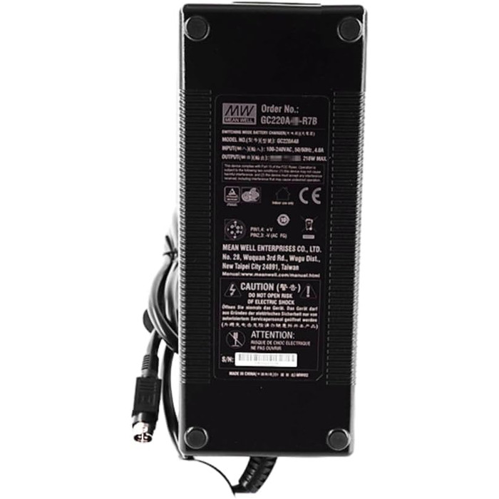 Адаптер живлення MEAN WELL GC, GC220A24-R7B 220 Вт 8 А