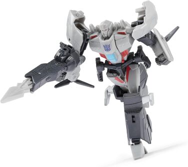 Іграшка Transformers EarthSpark Warrior-Class Megatron, фігурка воїна Мегатрона висотою 12,5 см, іграшка-робот для дітей віком від 6 років і старше