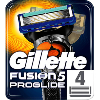 Леза для бритви Gilette Fusion5 ProGlide, 4 шт. и ука (1 упаковка)