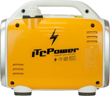 Бензиновий генератор Itcpower IT-GG9I, інвертор, жовто-білий