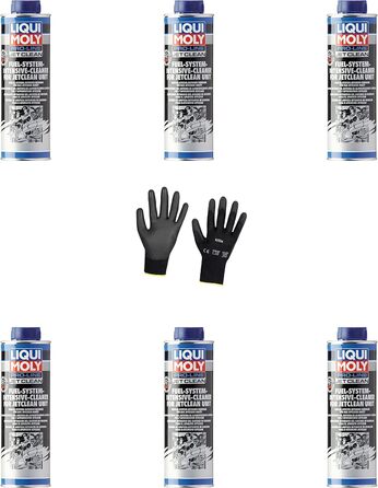 Захисні рукавички Iloda 6xOriginal Liqui Moly 500 мл Pro-Line JetClean Petrol System Cleaner Cleaner