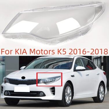 Автомобільні ліхтарі JQUAL Лінзи фар для KIA Motors K5 2016 2017 2018 Автомобільні аксесуари Заміна ONE Прозорі ліхтарі для ПК Оболонка передніх ліхтарів Абажур лівий і правий