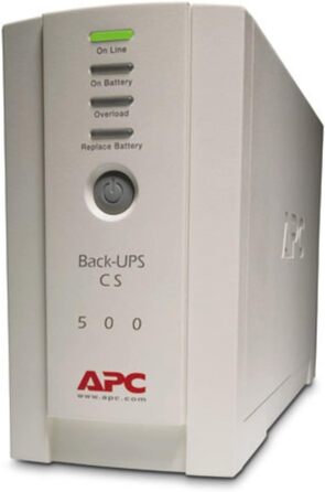 ДБЖ APC Back-UPS CS - BK650EI - джерело безперебійного живлення 650 ВА (4 виходи IEC, захист від перенапруг) (вихідна потужність 500 ВА, одинарний)