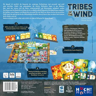 Стратегічна гра Племена Вітру (Tribes of The Wind), для 2-5 гравців