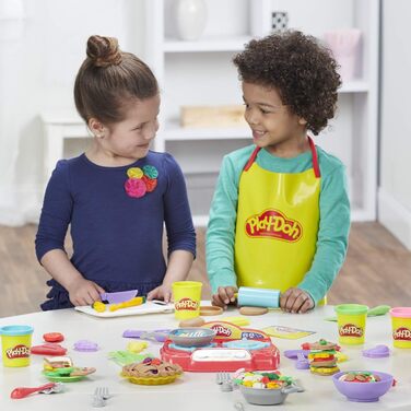 Велика кухня з пластиліну Play-Doh, пластилін для творчої гри, для дітей від 3 років і старше Шеф-кухарський набір