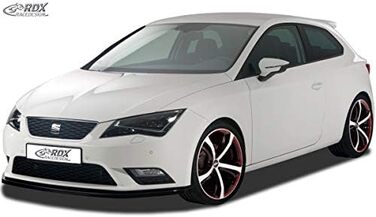 Кріплення переднього спойлера Seat Leon 5F SC/5-door/ST 2013- excl. FR/Cupra (ABS Black глянцевий)