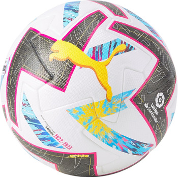 М'ячі футбольні PUMA Orbita Laliga 1 (FIFA Quality Pro) Wp Matchballs 5 Puma білий-червоний-буряковий-фіолетовий-синій-атол