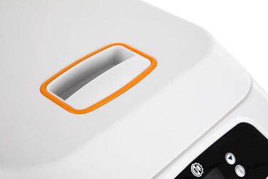 Л Adventure Orange Термоелектричний з режимом ECO AC/DC для охолодження та збереження тепла Cool Box з підключенням 12 вольт і 230 вольт Міні-холодильник для автомобіля та кемпінгу 32 літри, 30-50