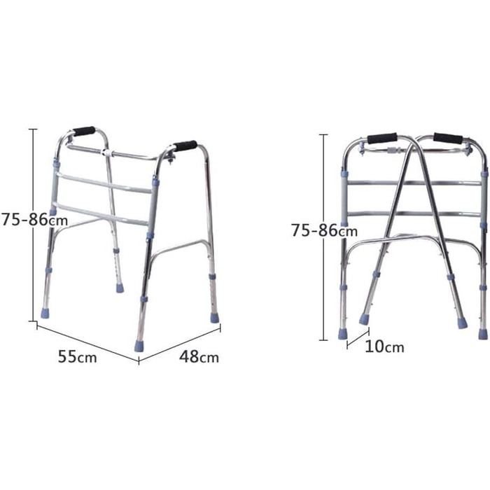 Ходунки, ходунки для людей похилого віку, стоячі допоміжні для інвалідів, розбірні, Це так добре з вашого боку