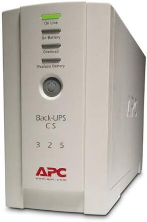 ДБЖ APC Back-UPS CS - BK650EI - джерело безперебійного живлення 650 ВА (4 виходи IEC, захист від перенапруг) (вихідна потужність 325 ВА, одинарний)