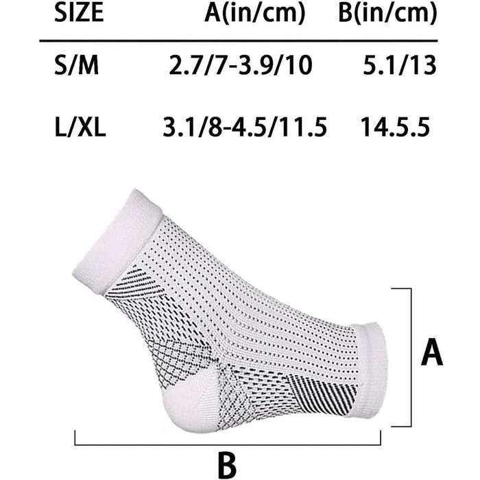 Пари) Заспокійливі шкарпетки для нейропатії, компресійні шкарпетки для ніг проти втоми, для комфорту та повітропроникності, найкращий засіб від підошовного фасціїту. (L/XL, змішаний колір) Змішаний колір L/XL, 4