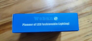 Світлодіодна стрічка WOBANE з детектором руху, 2 * 2 м акумуляторне освітлення шафи, тепле біле світлодіодне сенсорне освітлення шафи, світлодіодне освітлення шафи для кухні, шафа, сходи, ліжко, 2700K, 2 упаковки 2700k 2 * 2 м-білий