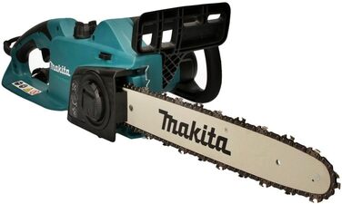 Бензопила Makita, 1.800 Вт, Чорна, Синя, Розмір 40 см Одинарна