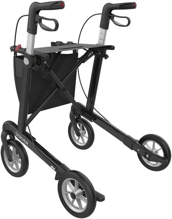 Шини Rehasense Server Aluminium Lightweight Rollator black L - 62 см TPE