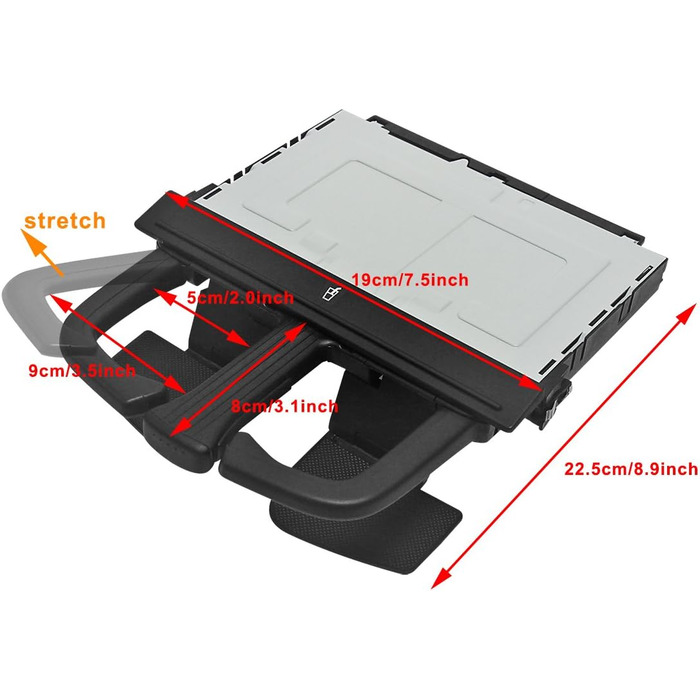 Підстаканник для передньої панелі Wisamic Mk4