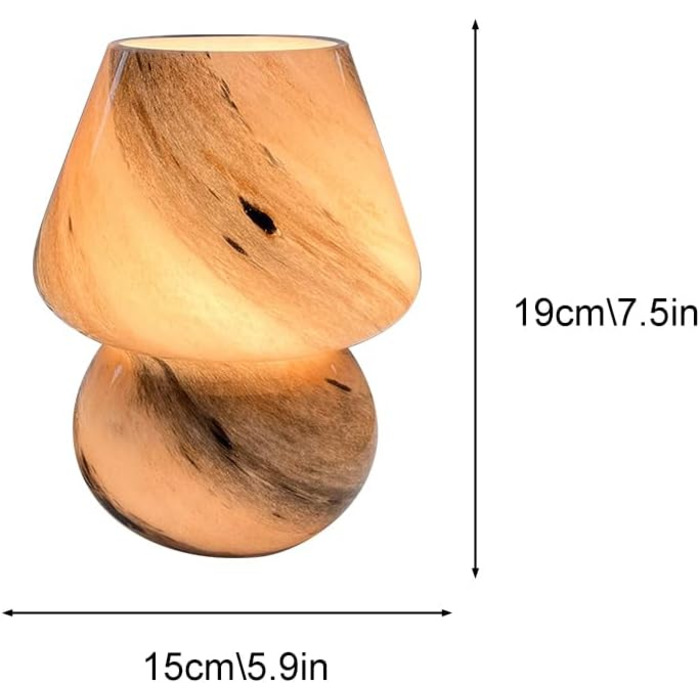 Приліжкова лампа Приглушення грибна лампа Світлодіодна дитяча кімната Нічні світильники Дитячі настільні приліжкові лампи Домашній декор для дівчаток Жінки День народження Марс