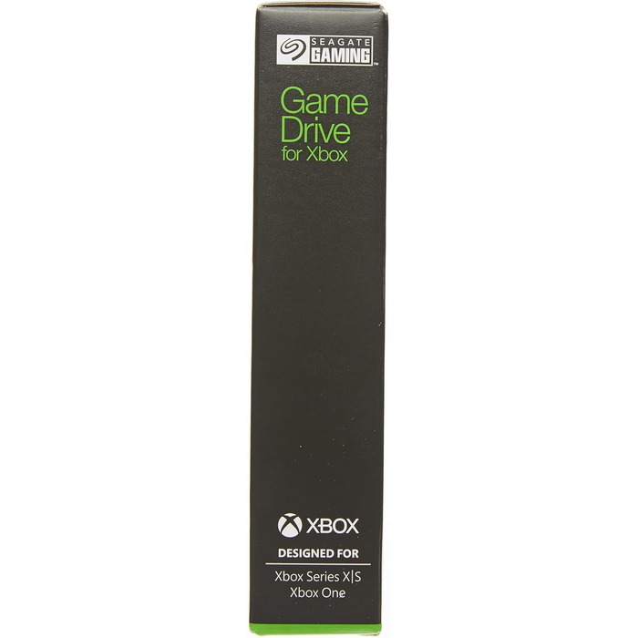 Портативний зовнішній жорсткий диск Seagate Game Drive Xbox 2TB, 2.5 дюйма, USB 3.0, Xbox, чорний, 2 роки служби порятунку, номер моделі STKX2000400