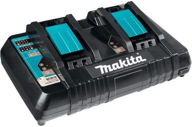 Безщіткова акумуляторна літій-іонна ланцюгова пила Makita DUC353ZDC18RD2xBL1850B 2 x 18 В 36 В 2 акумуляторні батареї BL 1850 5, 0 Ач подвійний зарядний пристрій DC18RD