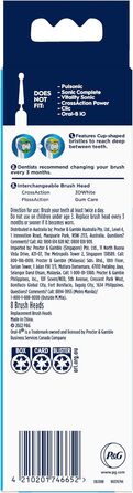 Щітки Braun Oral-B Precision Clean 8 (для всіх обертових зубних щіток фірми Oral-B)