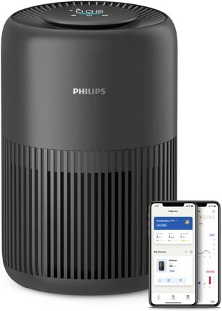 Очищувач повітря Philips серії 900, HEPA NanoProtect фільтр з активованого вугілля, CADR 250 м/год для 65 м, які страждають на алергію, тихий, інтелектуальний та енергозберігаючий (AC0951/13)